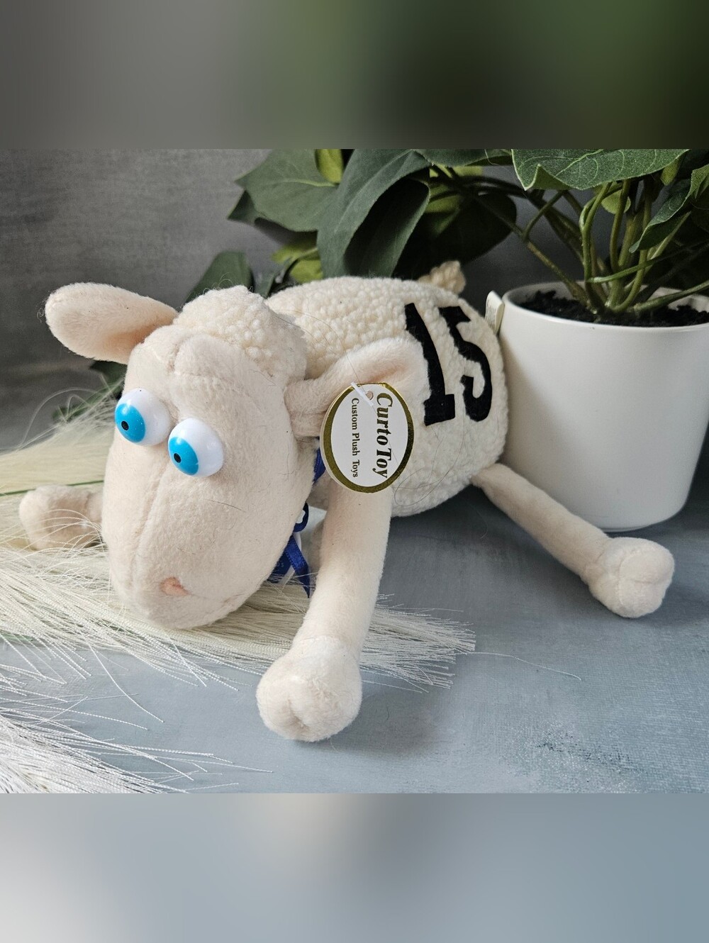Serta Counting Sheep lamb 🐑  #15 nwt plush bean bag
